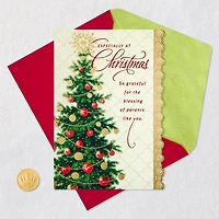 Grateful for Your Blessings Christmas Card for Parents for only USD 5.59 | Hallmark