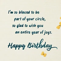 You Make the World Brighter Religious Birthday Card for Her for only USD 4.99 | Hallmark