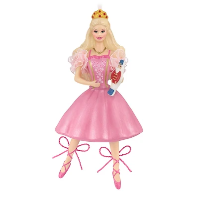 Barbie™ in the Nutcracker™ 25th Anniversary Porcelain and Fabric Ornament for only USD 54.99 | Hallmark