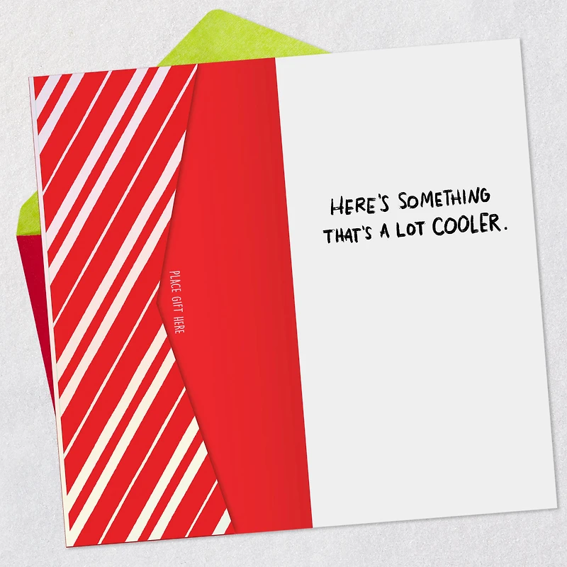 Something Cooler Funny Money Holder Christmas Card for Nephew for only USD 3.99 | Hallmark