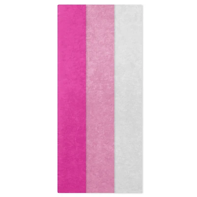 Light Pink, Hot Pink and White 3-Pack Assorted Tissue Paper, 12 sheets for only USD 2.99 | Hallmark