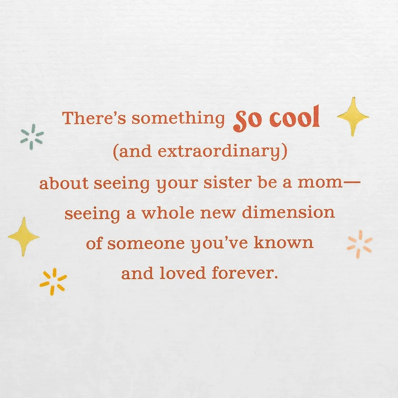 So Cool Seeing You Be a Mom Mother's Day Card for Sister for only USD 4.99 | Hallmark
