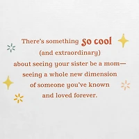 So Cool Seeing You Be a Mom Mother's Day Card for Sister for only USD 4.99 | Hallmark