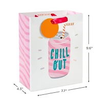 9.6" "Chill Out" Soda Can and Straw Medium Gift Bag for only USD 3.49 | Hallmark