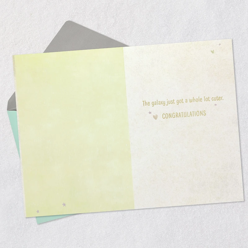 Star Wars: The Mandalorian™ Grogu™ The Force Is Strong With This Little One New Baby Card for only USD 6.59 | Hallmark