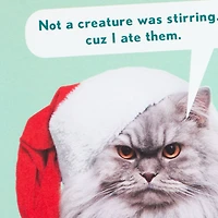 Not a Creature Was Stirring Funny Christmas Card for only USD 3.99 | Hallmark