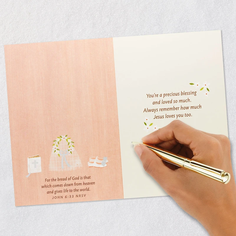 God Bless You on This Special Day First Communion Card for Niece for only USD 3.99 | Hallmark