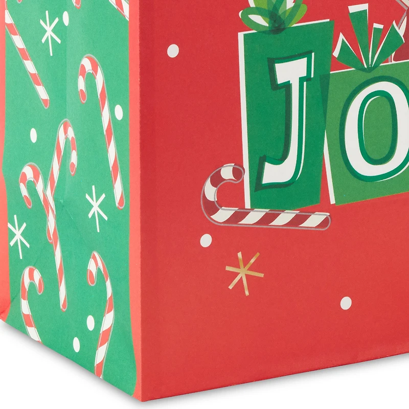 9.6" Peanuts® Santa Snoopy and Woodstock on Red Medium Christmas Gift Bag for only USD 3.49 | Hallmark