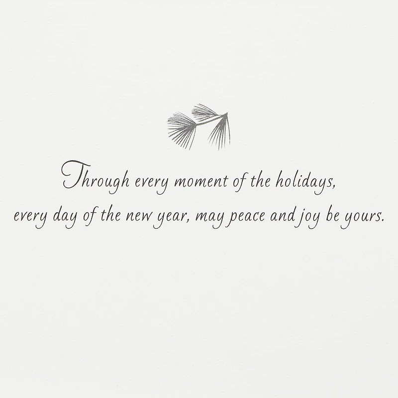 Happy Holidays With Pine Greenery Boxed Holiday Cards, Pack of 40 for only USD 15.49 | Hallmark