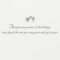 Happy Holidays With Pine Greenery Boxed Holiday Cards, Pack of 40 for only USD 15.49 | Hallmark