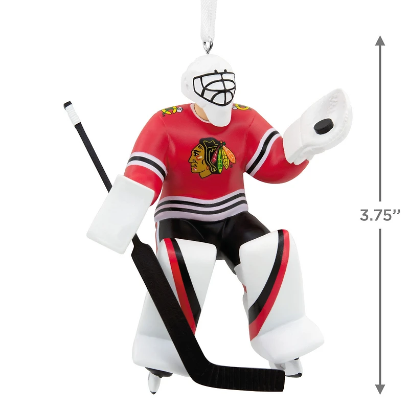 NHL Chicago Blackhawks® Goalie Hallmark Ornament for only USD 14.99 | Hallmark