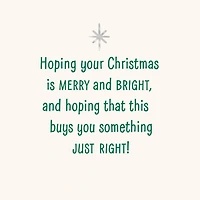 Merry Mod Santa Gift Card Greeting Christmas Card for only USD 4.99 | Hallmark