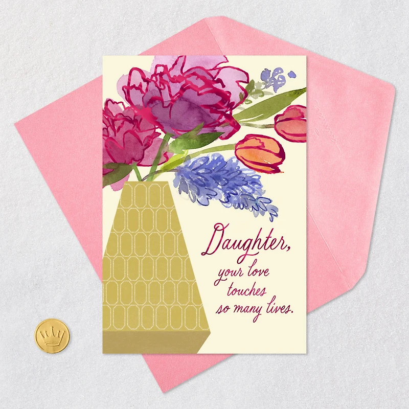 Your Love Touches Many Lives Mother's Day Card for Daughter for only USD 2.00 | Hallmark