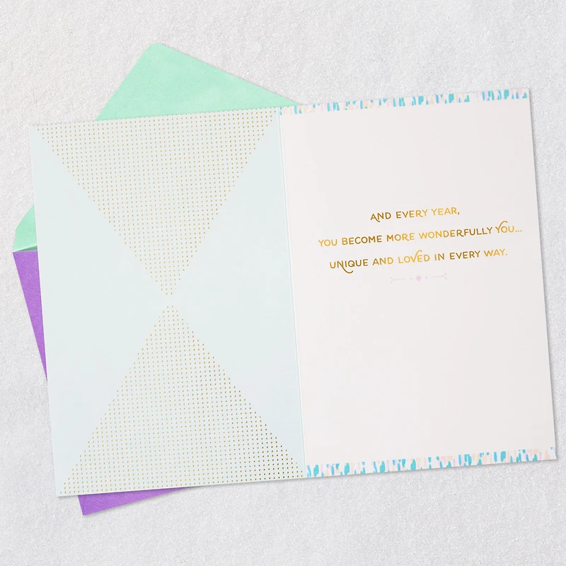 Unique and Loved In Every Way Birthday Card for Her for only USD 4.99 | Hallmark