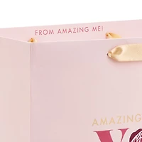 13" Amazing You Pink and Gold Large Gift Bag for only USD 4.99 | Hallmark