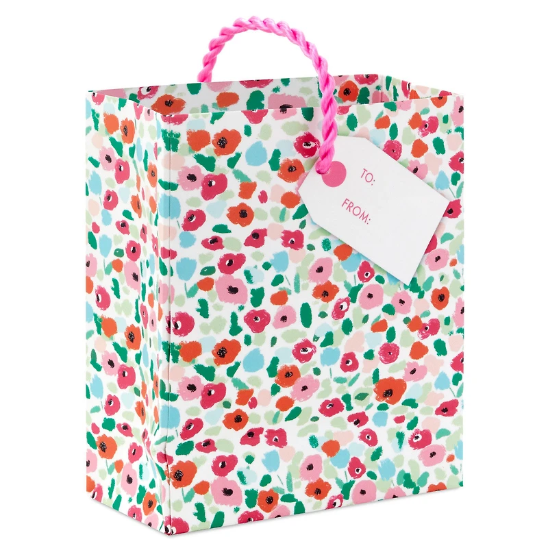 4.6" Bright Floral Gift Card Holder Mini Bag for only USD 3.49 | Hallmark
