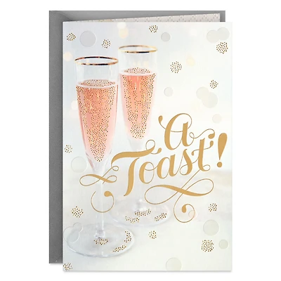 A Toast Wedding Card for only USD 5.99 | Hallmark