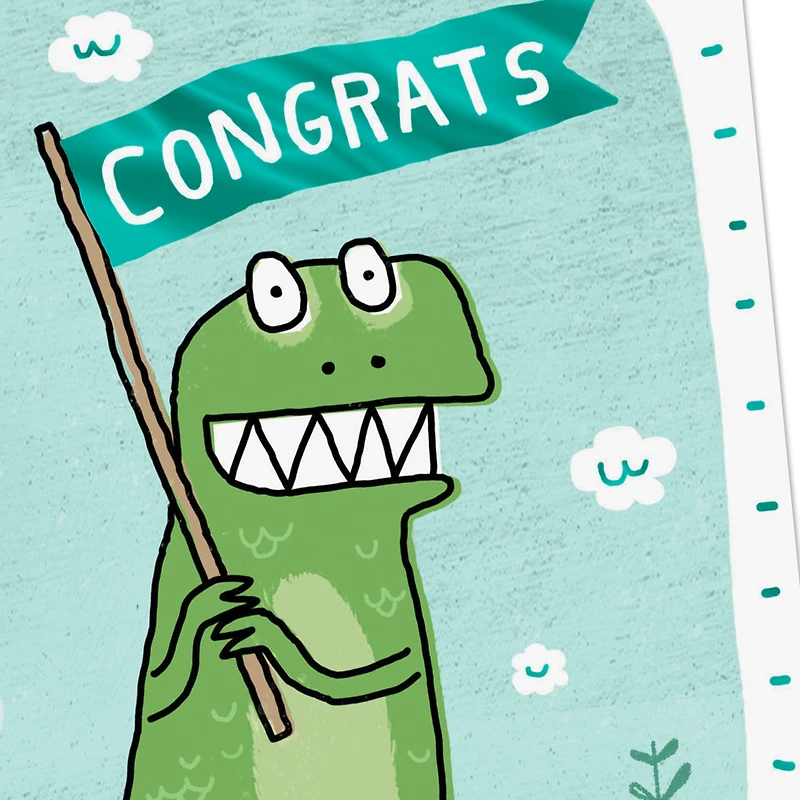 T-Rrific Dinosaur Funny Congratulations Card for only USD 4.49 | Hallmark