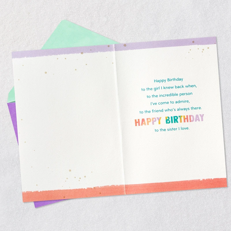 Incredible Person I Admire Birthday Card for Sister for only USD 4.59 | Hallmark