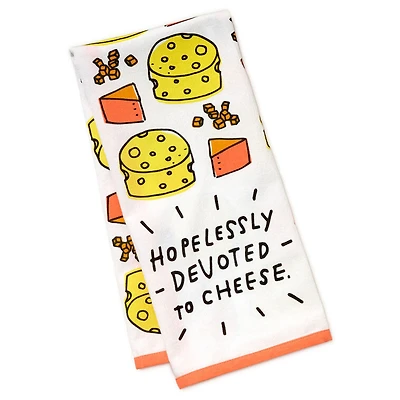 Hopelessly Devoted to Cheese Funny Tea Towel, 18x26 for only USD 14.99 | Hallmark