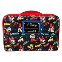 Loungefly Disney Mickey Mouse and Friends Zip-Around Wallet for only USD 40.00 | Hallmark
