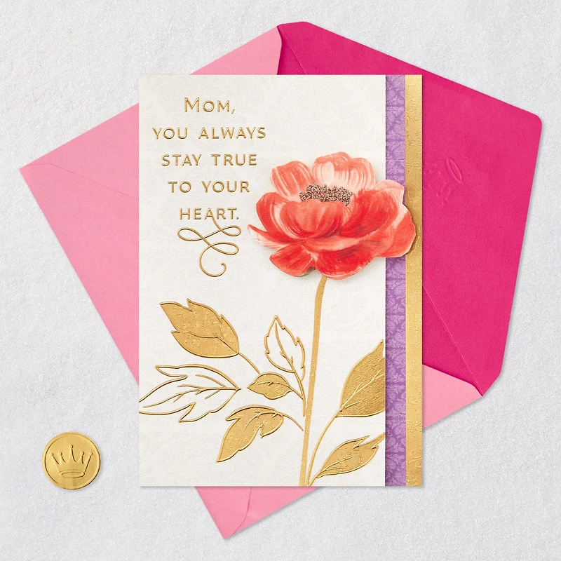 You Always Stay True to Your Heart Mother's Day Card for Mom for only USD 5.99 | Hallmark