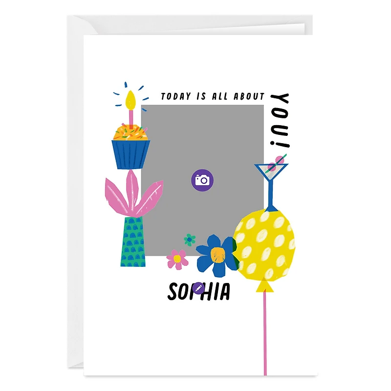Today is All About You Custom Birthday Card for only USD 4.99 | Hallmark
