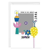 Today is All About You Custom Birthday Card for only USD 4.99 | Hallmark