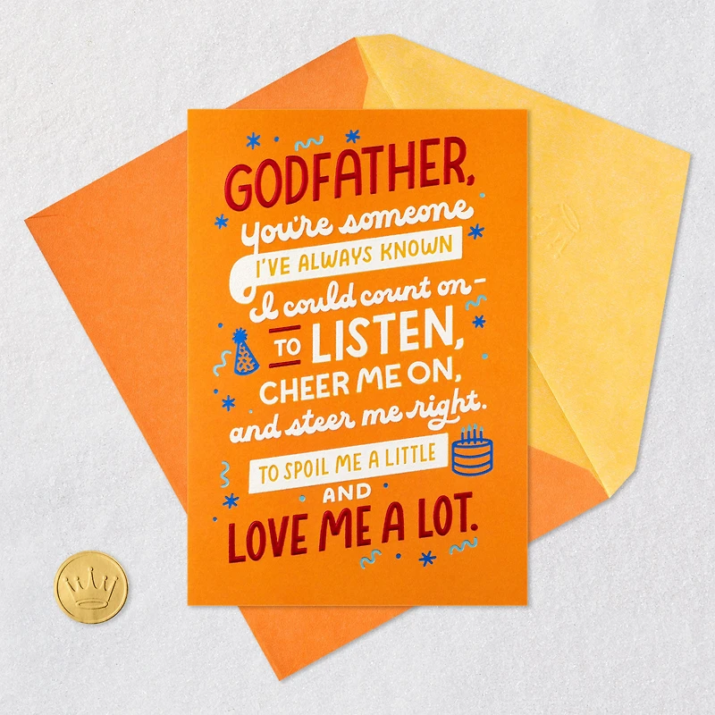 Love and Gratitude Birthday Card for Godfather for only USD 5.99 | Hallmark