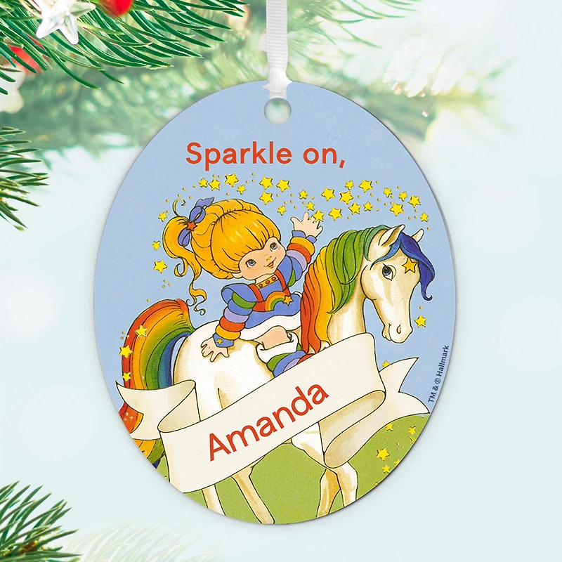 Rainbow Brite Metal Personalized Ornament, Custom Text for only USD 17.99 | Hallmark