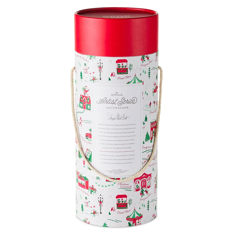 Toymaker Santa Nutcracker Figurine, 14" H for only USD 56.99 | Hallmark