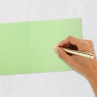 White Tropical Leaves on Mint Green Blank Card for only USD 8.59 | Hallmark