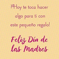 Do Something Nice for You Spanish-Language Money Holder Mother's Day Card for Mom for only USD 3.99 | Hallmark