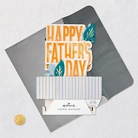 Leaves and Stripes 3D Pop-Up Father's Day Card for only USD 7.99 | Hallmark