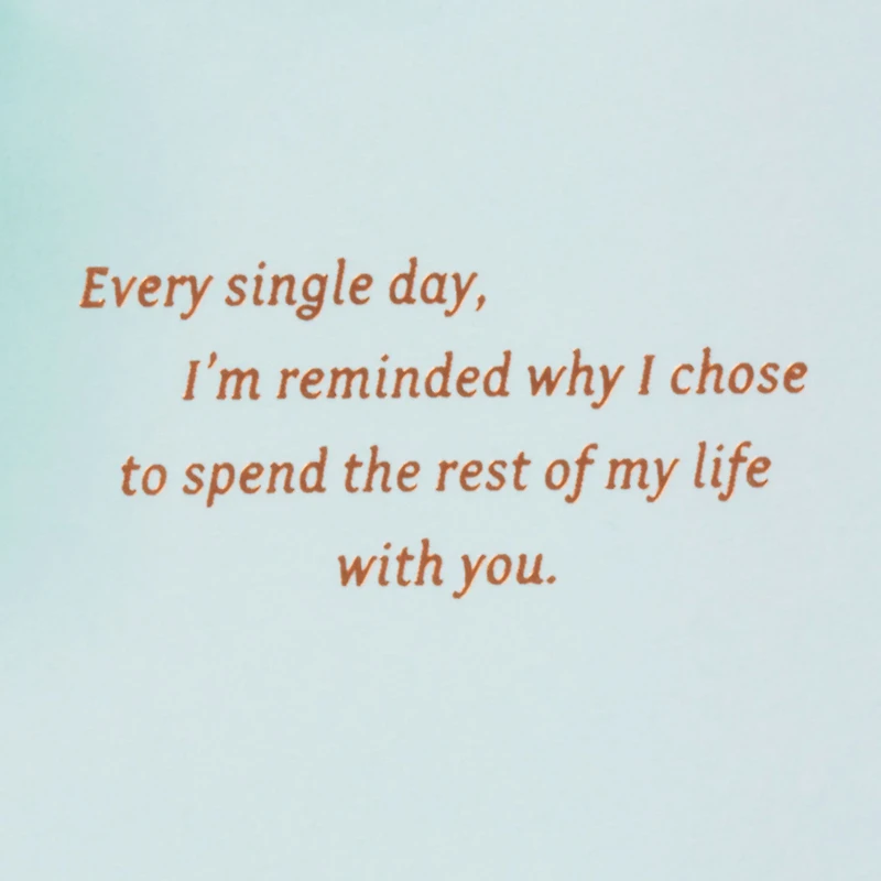 You Make Our Life Wonderful Romantic Birthday Card for Wife for only USD 8.99 | Hallmark