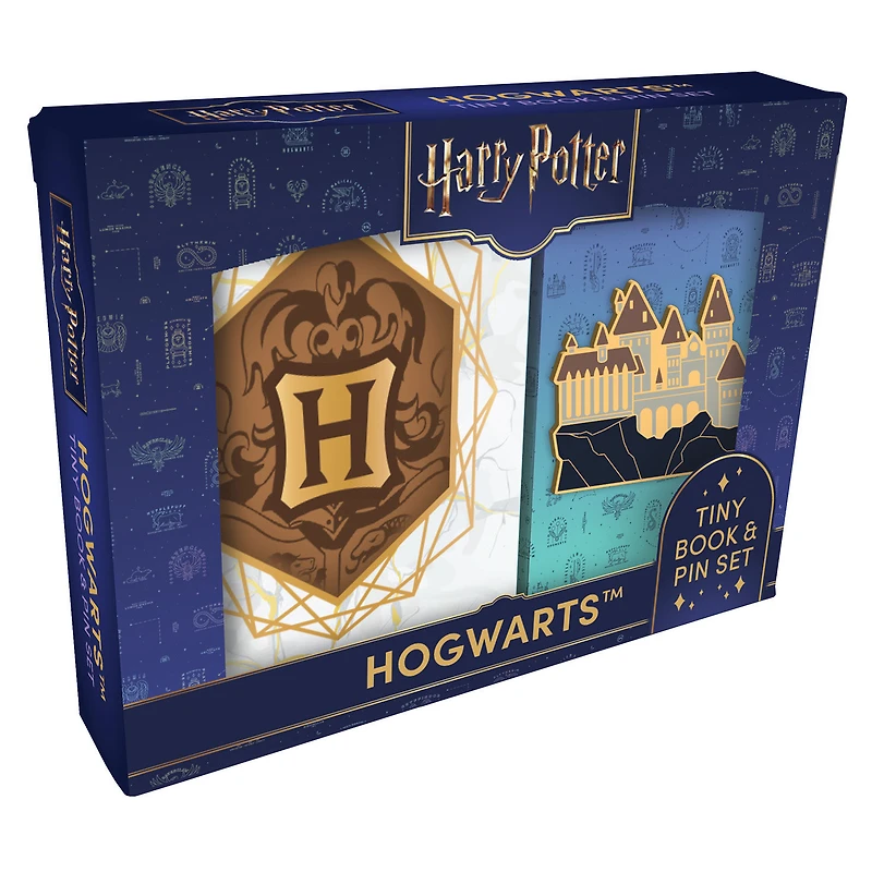 Harry Potter Hogwarts Tiny Book and Pin Set for only USD 12.99 | Hallmark