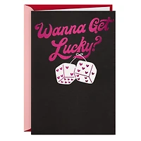 Wanna Get Lucky Funny Valentine's Day Card for only USD 4.49 | Hallmark