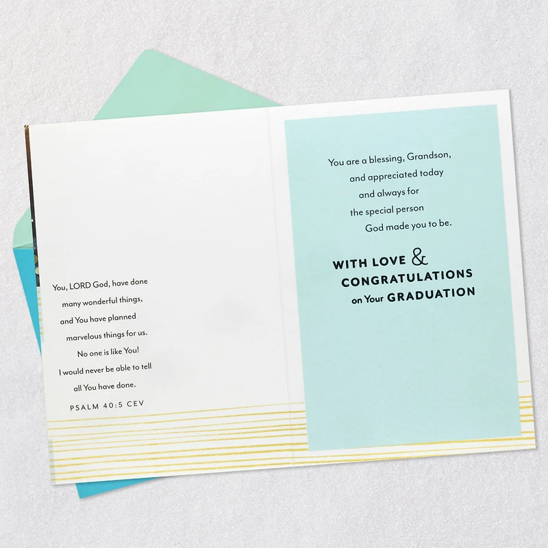 God's Perfect Plans for You Religious Graduation Card for Grandson for only USD 4.99 | Hallmark