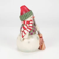 Jim Shore Heartwood Creek Snowman With Peeking Dog Figurine, 7" for only USD 54.99 | Hallmark