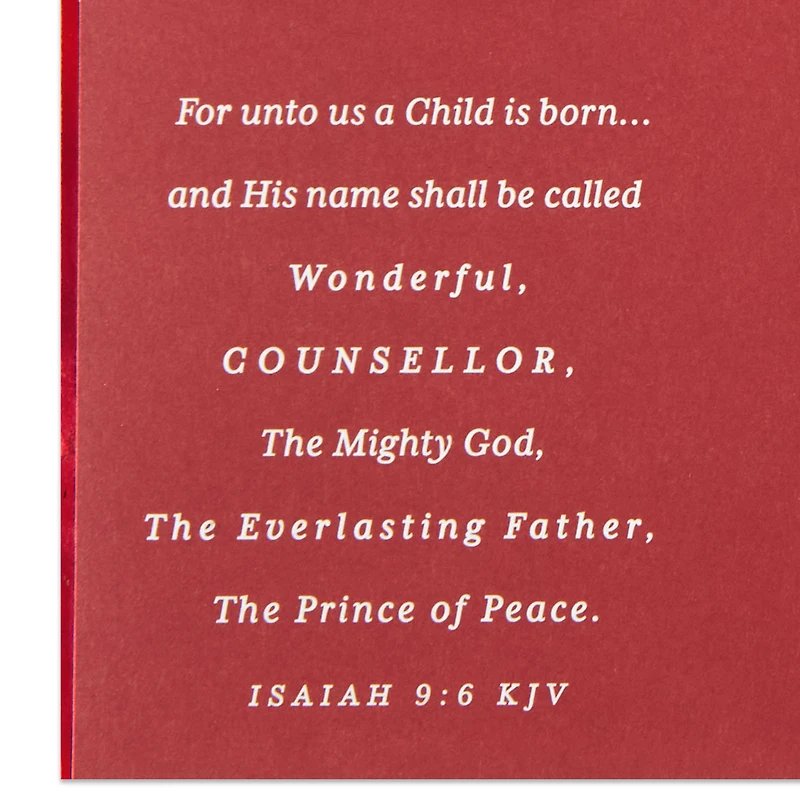 God's Love, Joy and Peace Religious Christmas Card for only USD 5.99 | Hallmark