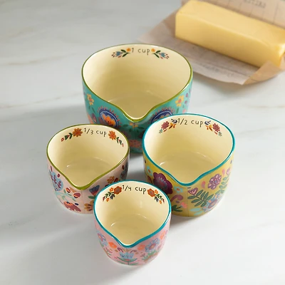 Natural Life Folk-Art Floral Nesting Measuring Cups, Set of 4 for only USD 25.99 | Hallmark