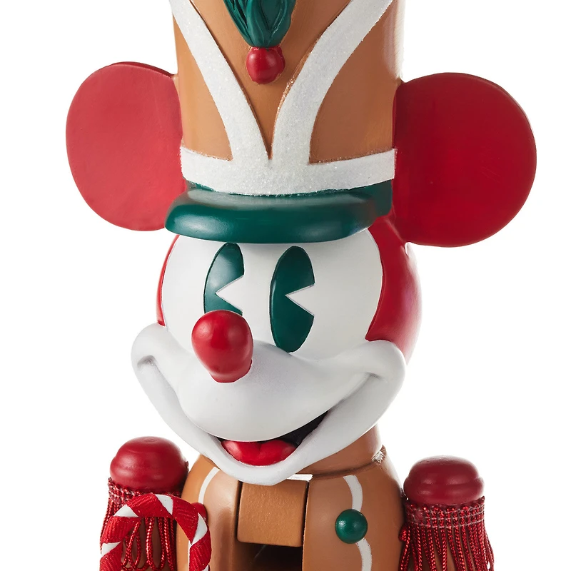 Disney Mickey Mouse Gingerbread Nutcracker Figurine, 13.5" for only USD 68.99 | Hallmark