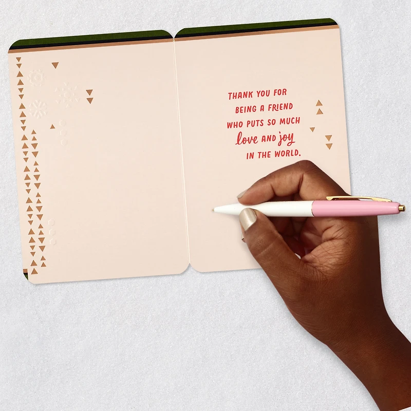 You Put Love and Joy Into the World Christmas Card for Friend for only USD 3.59 | Hallmark