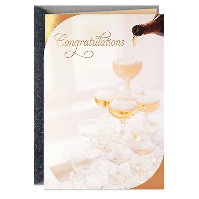 Cheers to You Two Wedding Card for only USD 4.59 | Hallmark