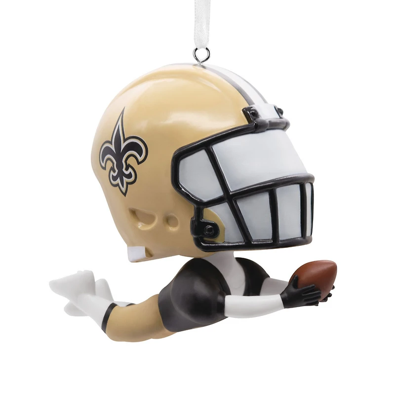 NFL New Orleans Saints Bouncing Buddy Hallmark Ornament for only USD 17.49 | Hallmark