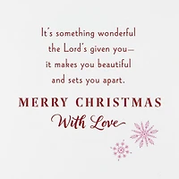There's Something Special About You Religious Christmas Card for Granddaughter for only USD 4.99 | Hallmark