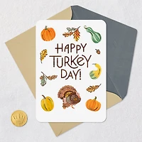 A Day Stuffed With Happy Times Thanksgiving Card for only USD 2.99 | Hallmark