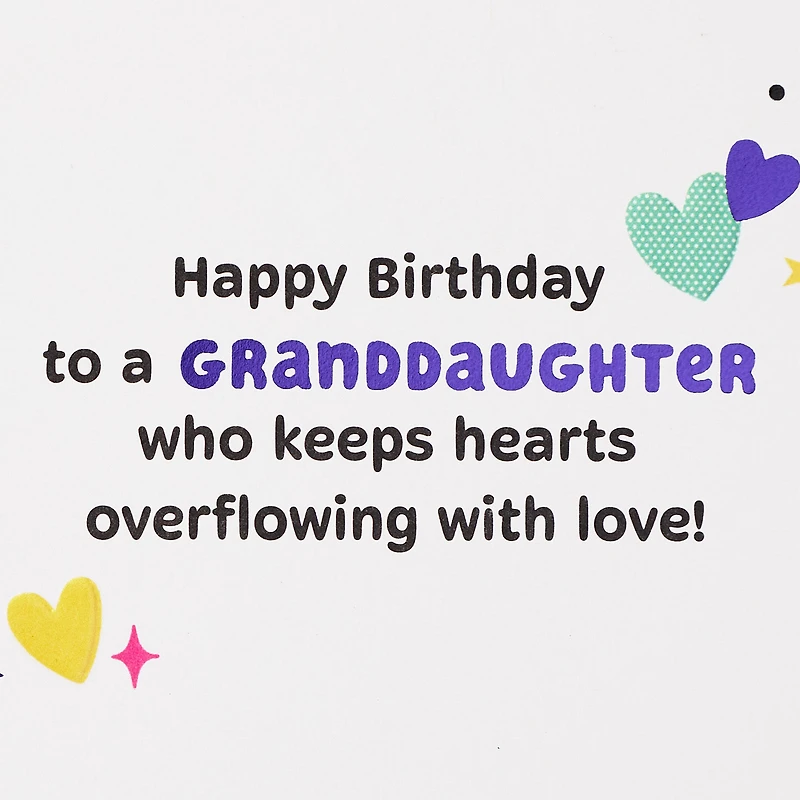 Luv You Birthday Card for Granddaughter for only USD 4.99 | Hallmark