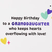 Luv You Birthday Card for Granddaughter for only USD 4.99 | Hallmark