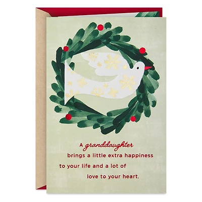 You Bring a Lot of Love Christmas Card for Granddaughter for only USD 5.59 | Hallmark